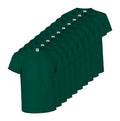 Lots 50 t-shirt vert kaki 100% coton